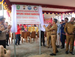 Desa Singa Gembara Dilauncing Jadi Kampung Bebas Narkoba