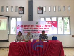 Sosialisasikan Layanan Aduan SP4N LAPOR di Teluk Pandan, Lisa Kabid IKP Beri Apresiasi