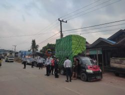 Bersama Dishub Kaltim, Dishub Kutim Rajia ODOL di Kaliorang