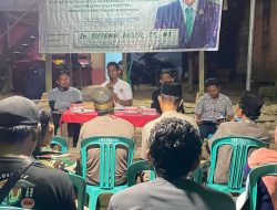Sutomo Minta Masyarakat Desa Makmur Jaya Kongbeng Waspadai Peredaran Narkoba