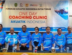 Akuatik Indonesia Kutim Gelar One Day Coaching Clinic