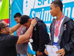 Wabup Kasmidi Tutup Sprint Race Swimming Open 2023