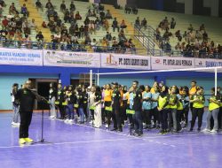 Kasmidi Bulang Harap dengan Diadakannya Event Tournament Dapat Bawa Energi Positif, Bagi Atlet Voli di Kutim
