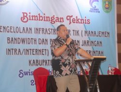 Kadis Kominfo Staper Kutim, Ery Mulyadi: Seluruh PD di Kawasan Bukit Pelangi Sudah Memiliki Jaringan FO dan Bandwith