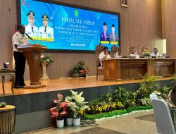 Buka Konsultasi Publik, Wabup Kasmidi Harap Target Pertumbuhan Ekonomi yang Ditetapkan Provinsi Kaltim dapat Dilampaui