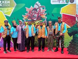 Pj Gubernur Kaltim Akmal Malik Hadiri Pucak Acara Pesta Adat Lom Plai Wehea