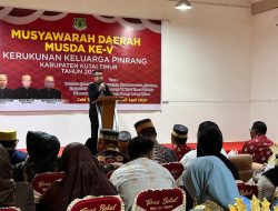 Buka Musda KKP Kutim, Bupati Ardiansyah Harap Mampu Berkontribusi dalam Pembangunan Daerah