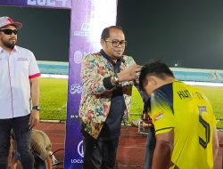 Tutup Sepak Bola Piala ASKAB PSSI Kutim 2024 Zona I, Wabup Kasmidi Harap Kutim Bisa Jadi Barometer Olahraga di Kaltim