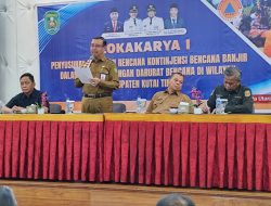 BPBD Kutim Gelar Lokakarya 1 Penyusunan Dokumen Rencana Kontinjensi Bencana Banjir