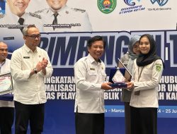DLH Kutim Terbaik 1 pada Pelayanan SP4N LAPOR di Lingkup Pemkab Kutim