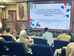 RSUD Kudungga Sangatta Paparkan Hasil Indeks Kepuasan Masyarakat Tahun 2024 Semester 1