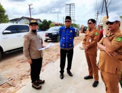 Pimpin Langsung Monitoring Pekerjaan Multiyears, Seskab Kutim Rizali Hadi Harapkan Progres Sesuai dengan Target