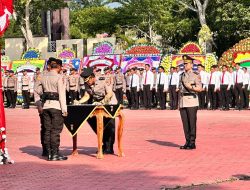 Kapolda Kaltim Irjen Pol Nanang Avianto Pimpin Sertijab dari AKBP Ronni Bonic kepada AKBP Chandra Hermawan