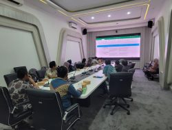 Diskominfo Staper Kutim dan TPB BPS PPU Gelar Rapat Terkait Penilaian Inteview TPI Kutim