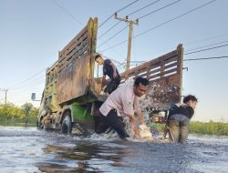 Tunjukkan Kepeduliaannya PT Agro Bumi Kaltim Lakukan Perbaikan Jalan Penghubung Kenohan – Kota bangun