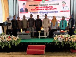 Selain Infrastruktur dan Air Bersih, Permasalahan Padi Sawah dan Pisang Grecek Mengemuka di Musrenbangcam Kaliorang