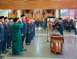 Bupati Ardiansyah Lantik 164 Pejabat, Dorong Birokrasi Adaptif dan Berorientasi Pelayanan