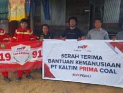 Banjir Sungai Sangatta, KPC Salurkan Bantuan 500 Paket Kebutuhan Pokok
