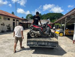 Pelaku Curanmor di Kutim Ditangkap Saat Menunggu Penyeberangan di Tarakan