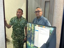 Dandim 0909/KTM Kunjungi Diskominfo Staper Kutim, Perkuat Sinergi Komunikasi dan Digitalisasi