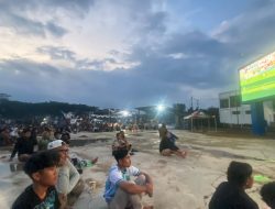 Ribuan Warga Kutim Padati Folder Ilham Maulana Saksikan Final Piala Dunia 2026